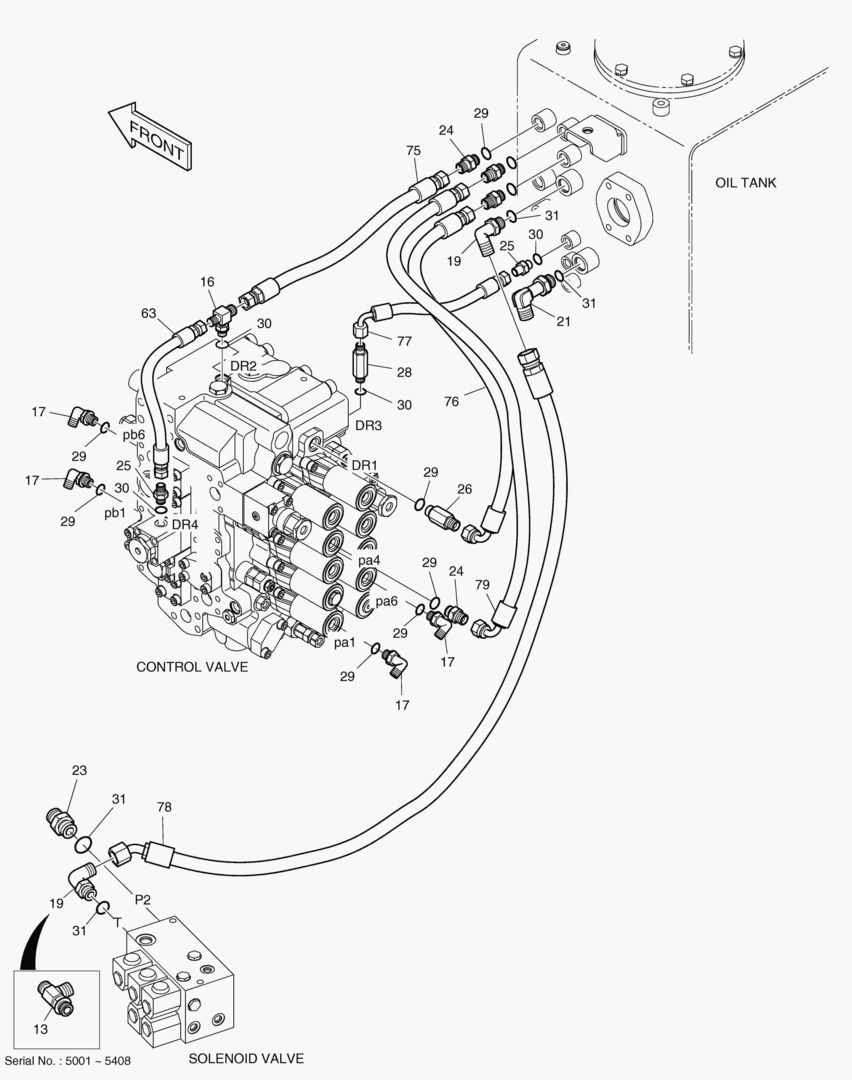 ТРУБОПРОВОД СЕРВОУПРАВЛЕНИЯ(5)