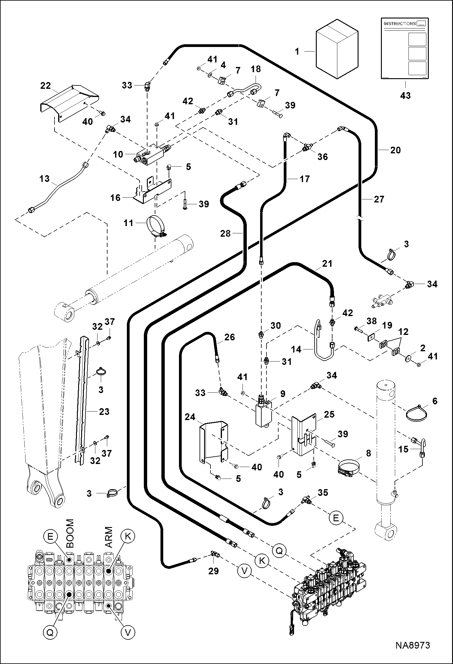 КОМПЛЕКТ УСТРОЙСТВ УДЕРЖАНИЯ НАГРУЗКИ (РУКОЯТЬ)