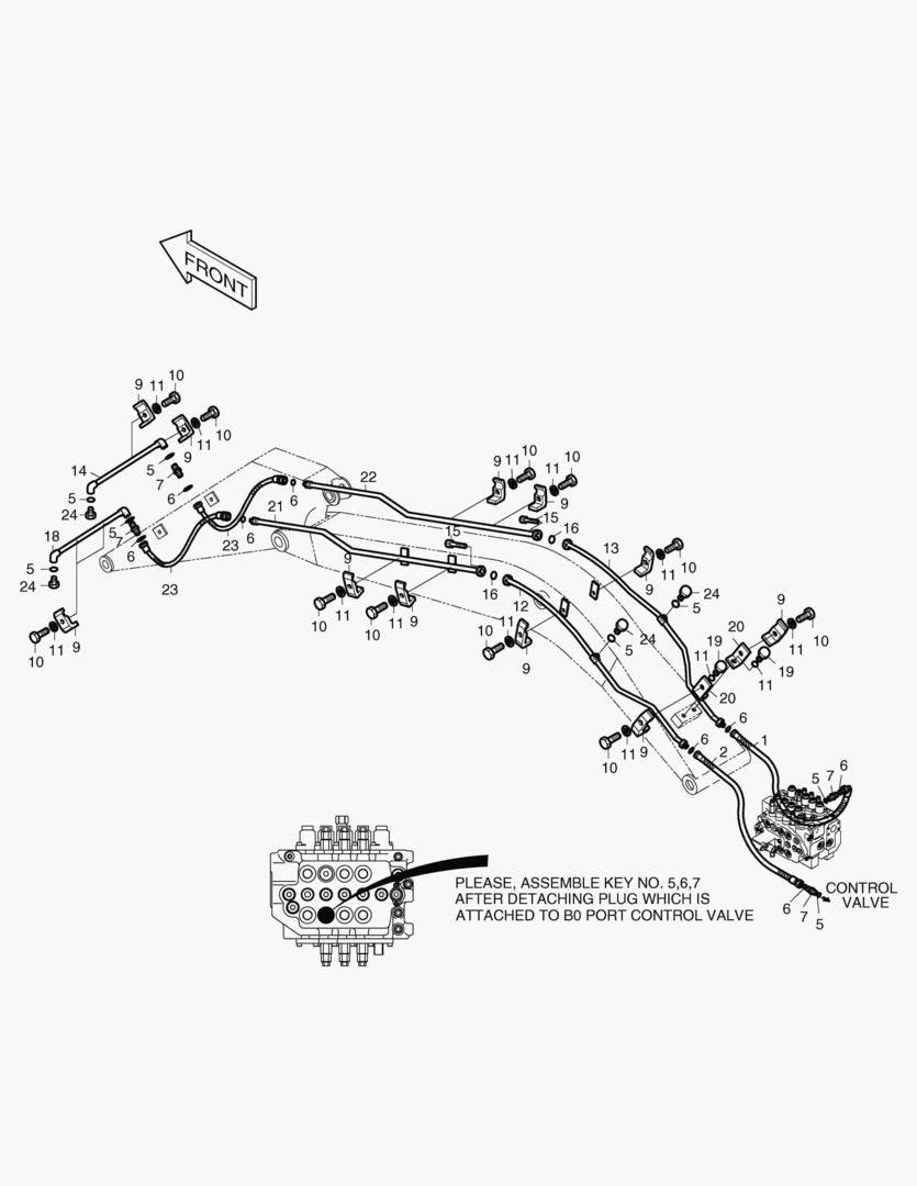 КРЕПЛЕНИЕ ТРУБОПРОВОДА-ГИДРОМОЛОТ,DX22
