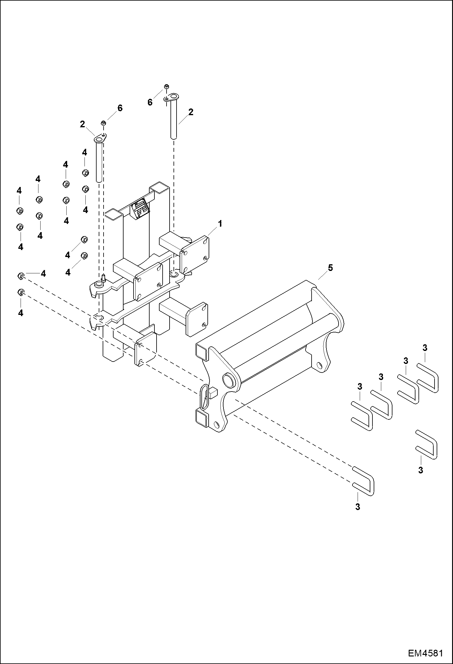 ТЮКОПОГРУЗЧИКИ (РАМА ПЕРЕХОДНИКА 2) (ANZ6, ANZ7, ANZ8, ANZ9, ANZA)