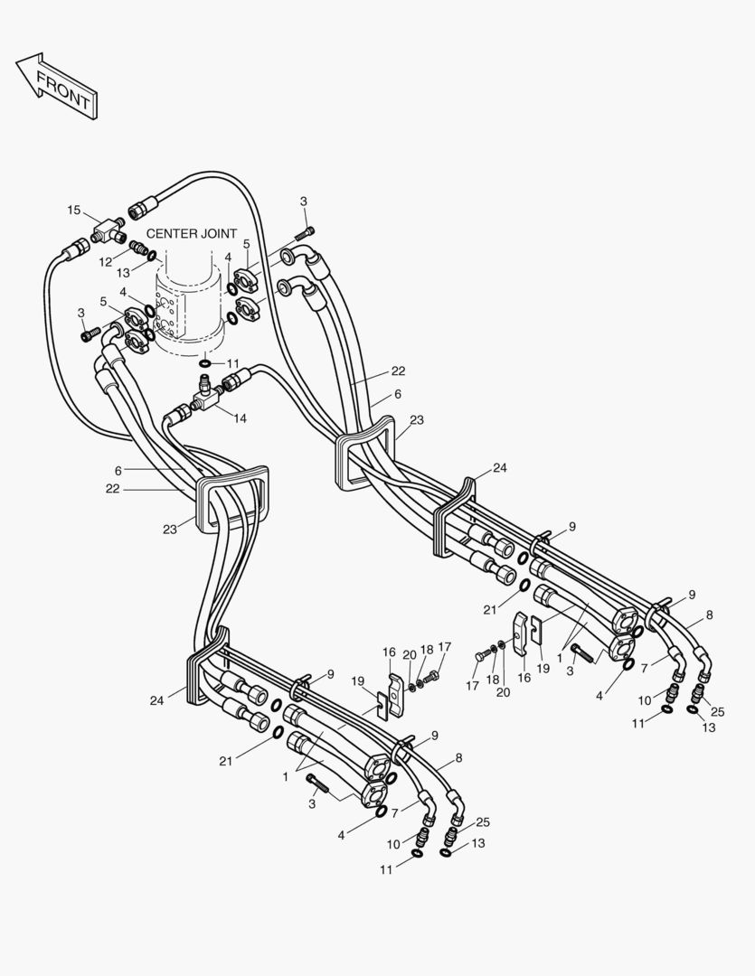 Спецтехника 6450 TRAVEL PIPING-3m TRACK [1~1680] - главное фото