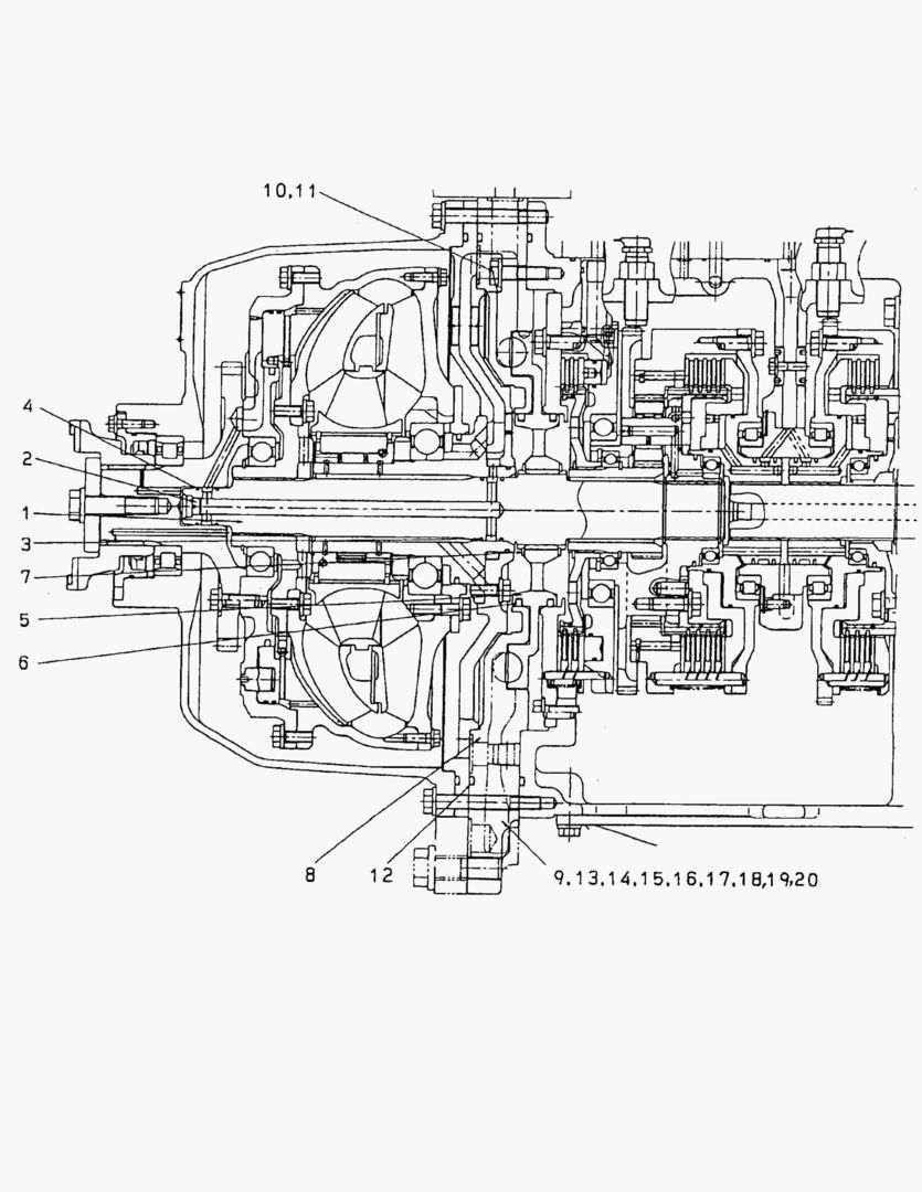 G020-35 TRANSMISSION INPUT