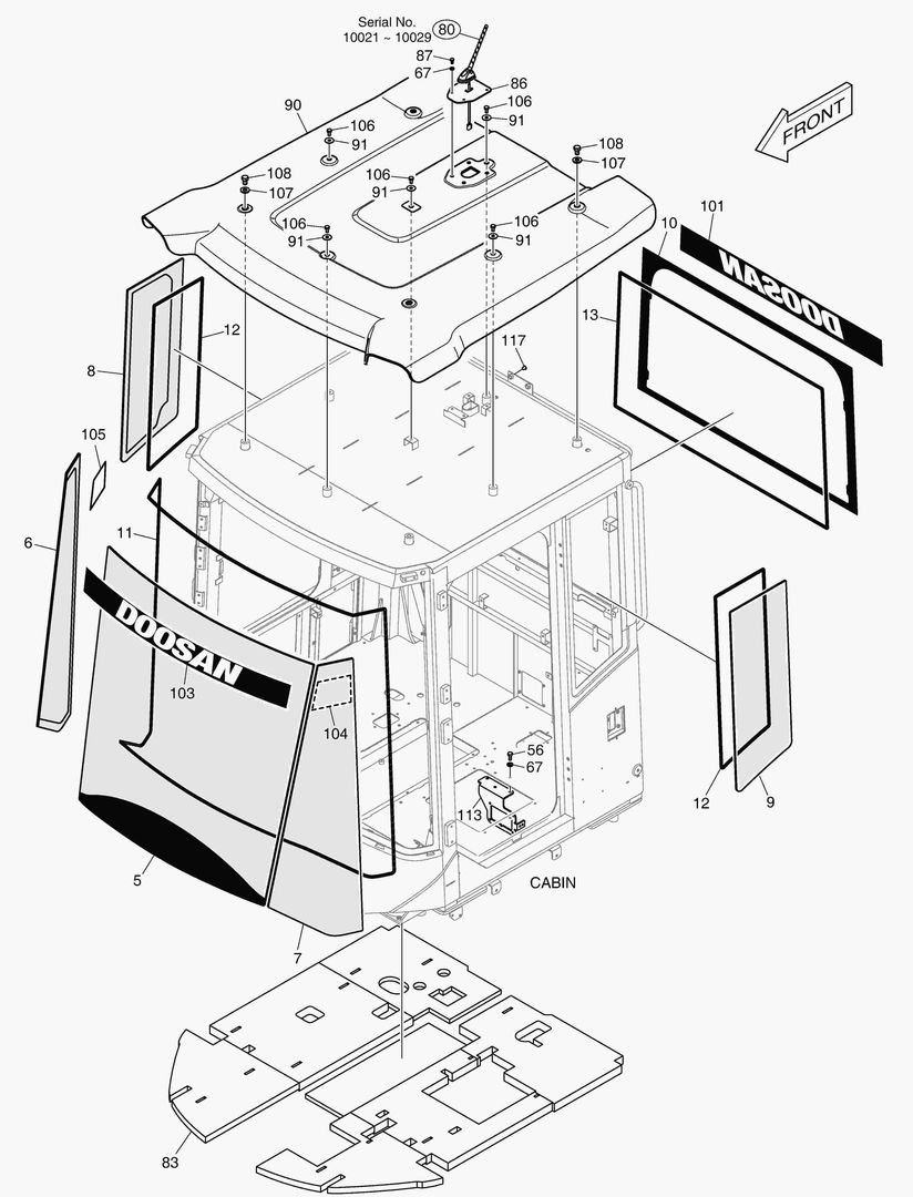 6250 CABIN(6) - GLASS