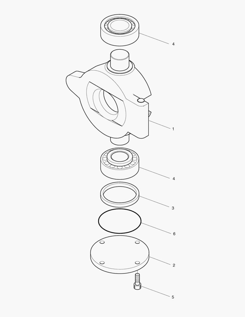 Схема ОСНОВНОЙ НАСОС - ПОДЪЕМНЫЙ КРОНШТЕЙН