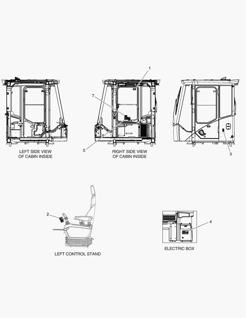 ПРЕДУПРЕЖДАЮЩАЯ ТАБЛИЧКА - КАБИНА