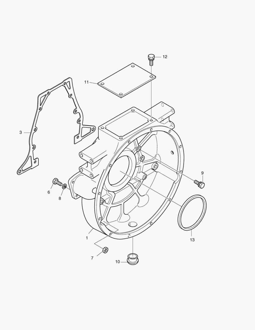 КОРПУС МАХОВИКА