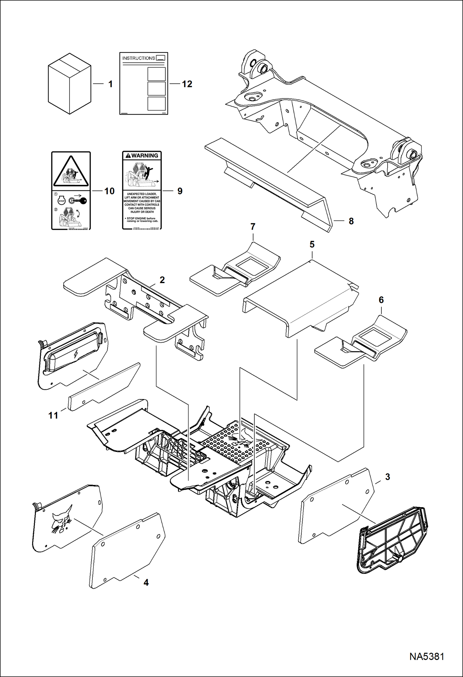 Схема КОМПЛЕКТ ДЕТАЛЕЙ СИСТЕМЫ ШУМОПОДАВЛЕНИЯ (РУКОВОДСТВО ПОЛЬЗОВАТЕЛЬ УСТРАЙСТВ УПРАВЛЕНИЯ)