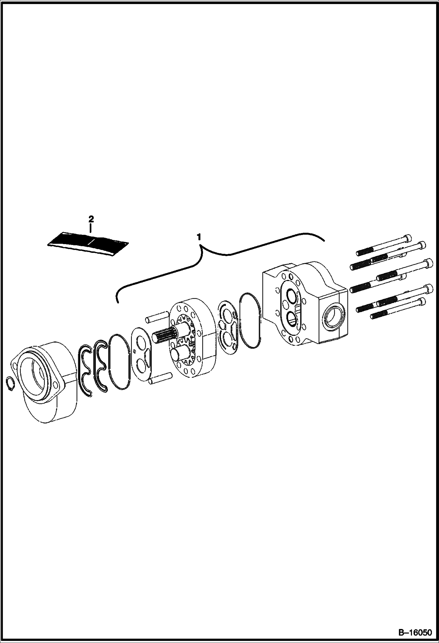 Схема ШЕСТЕРЕННЫЙ НАСОС