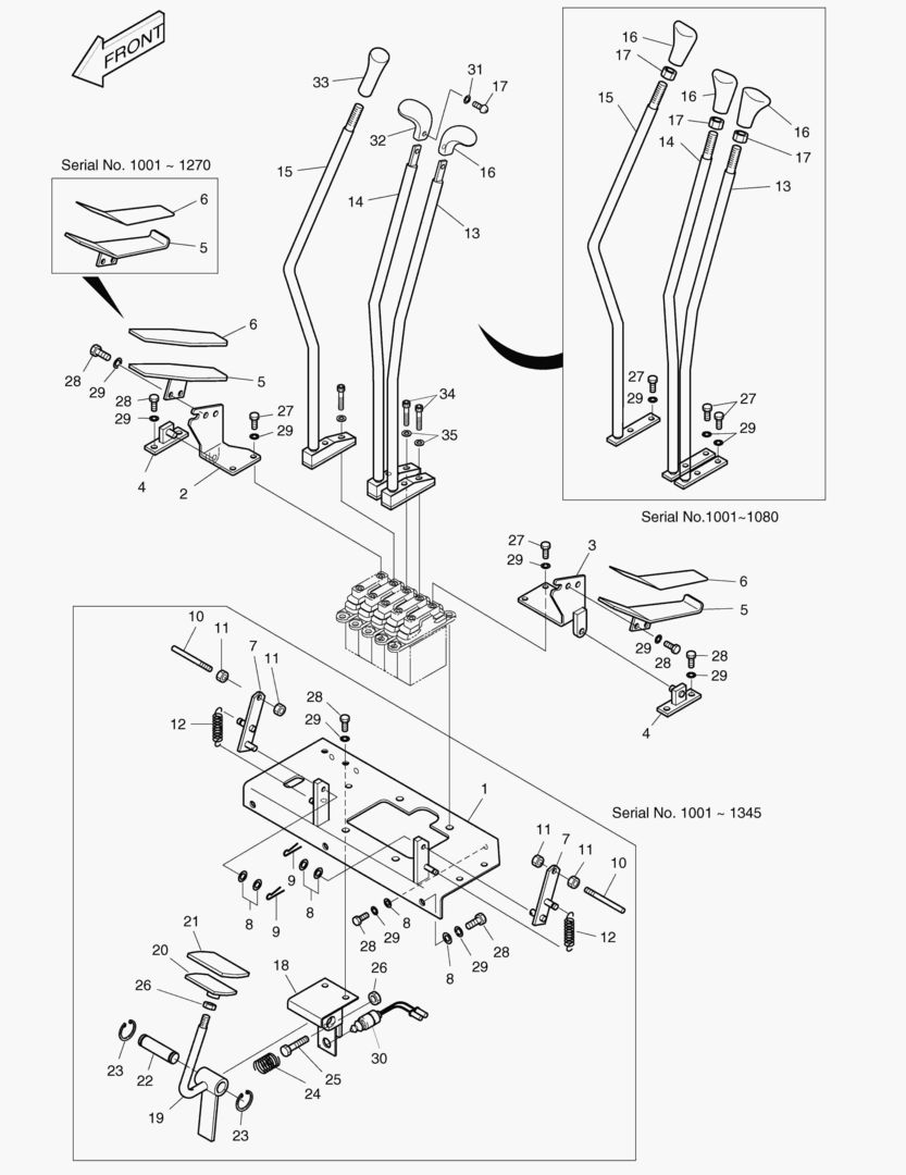 РЫЧАГ УСТРОЙСТВА УПРАВЛЕНИЯ