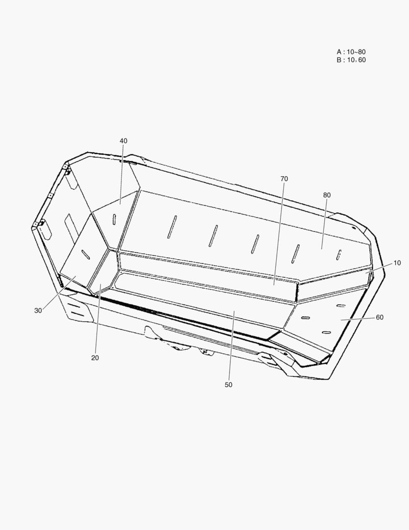 Спецтехника G500-120 BODY LINING