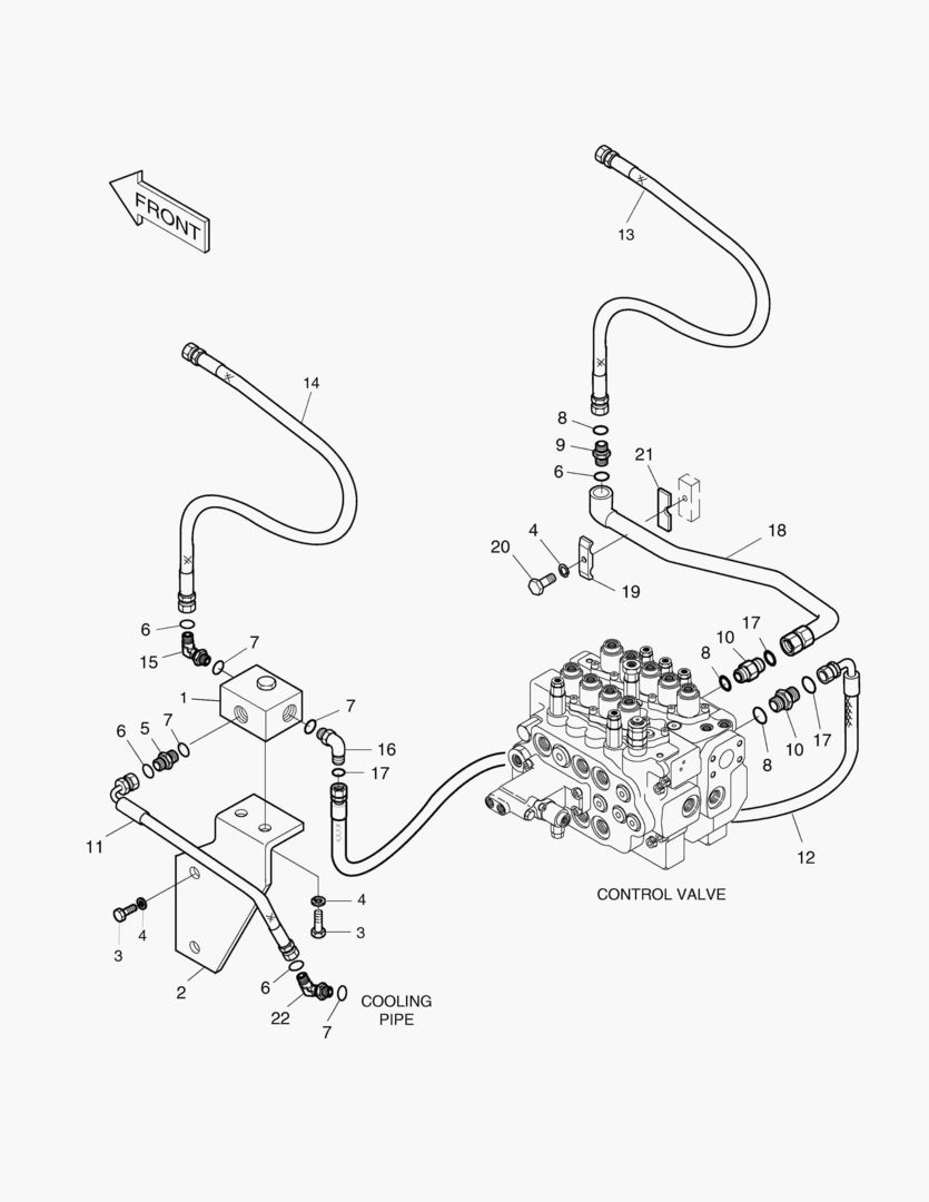 5280 MAIN PIPING-ONE & TWO WAY