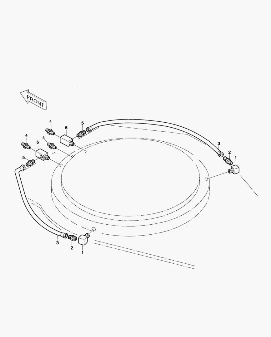 ТРУБОПРОВОД СМАЗОЧНОЙ СИСТЕМЫ