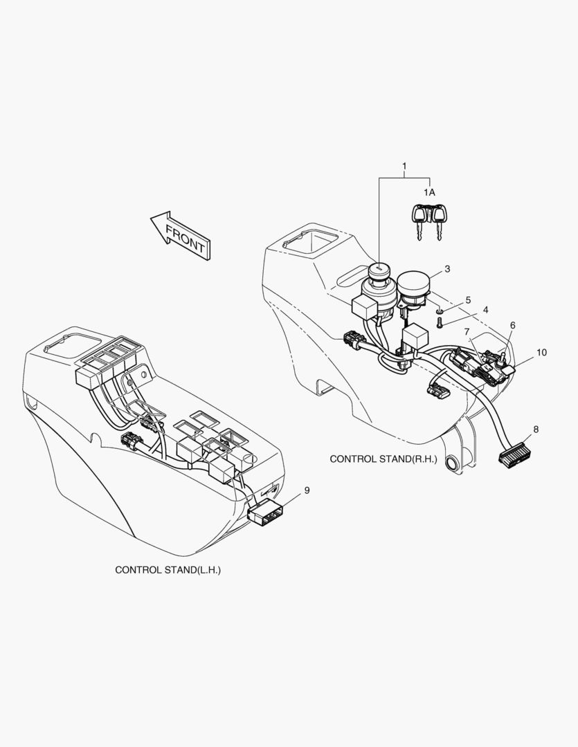 ЭЛЕКТРИЧЕСКИЕ ЗАПЧАСТИ - ПУЛЬТ УПРАВЛЕНИЯ