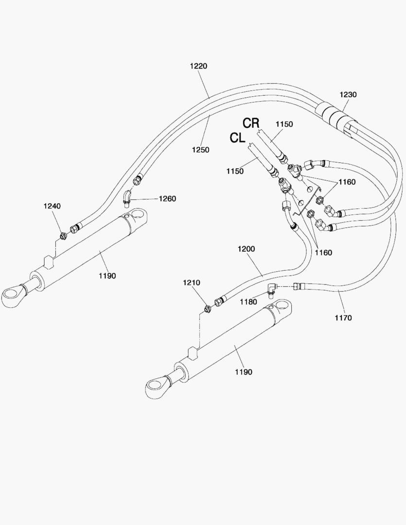 Спецтехника G190-26 STEERING SYSTEM [810001~810052] - главное фото