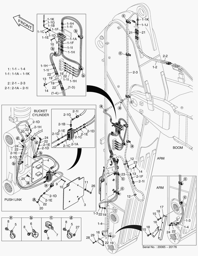Спецтехника 6941 LUBRICATION PIPING - ARM 2.6m(WITH AGS) - главное фото