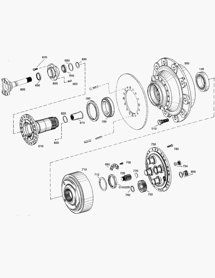 Спецтехника G250-16 HUB [710246~710536]