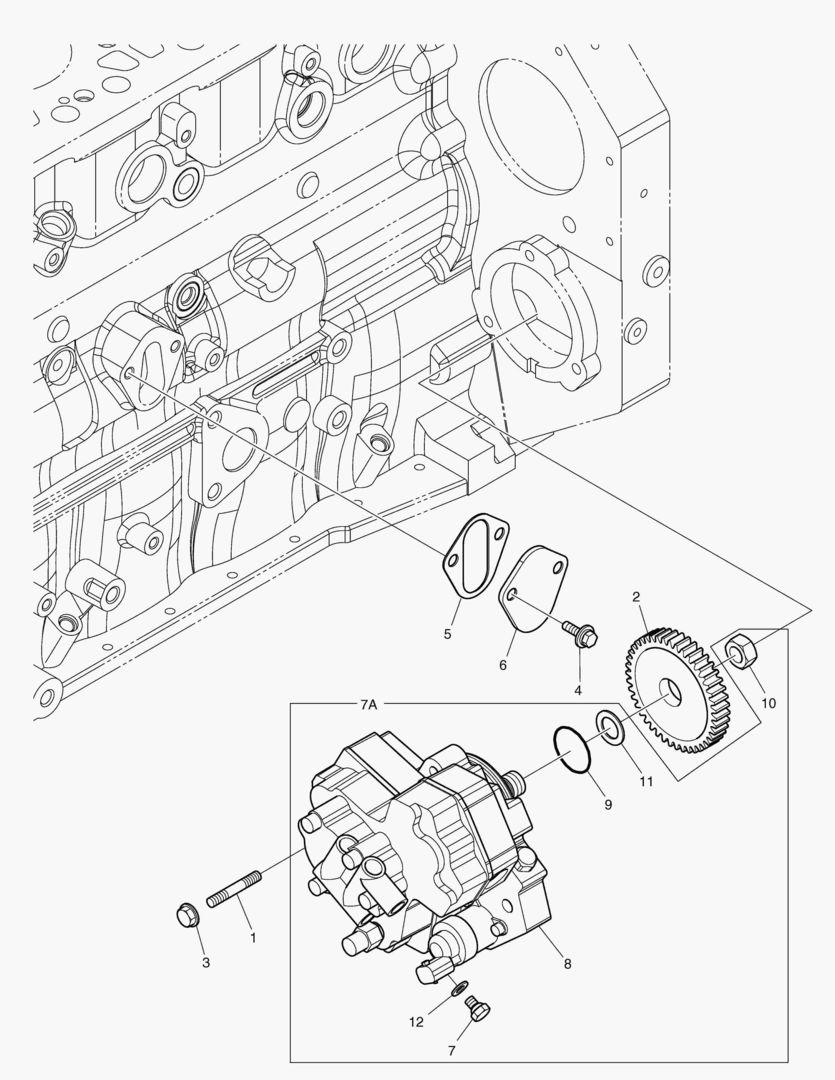 НАСОС ДЛЯ ВПРЫСКА ТОПЛИВА