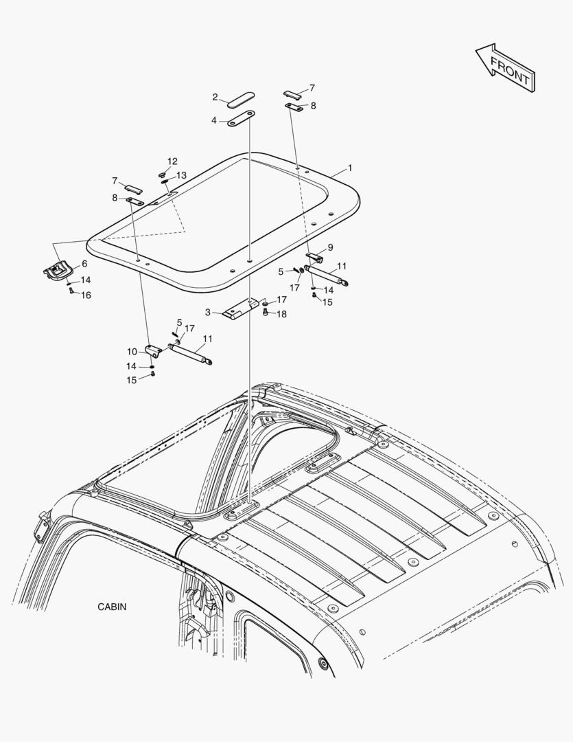 КРЫШКА ЛЮКА
