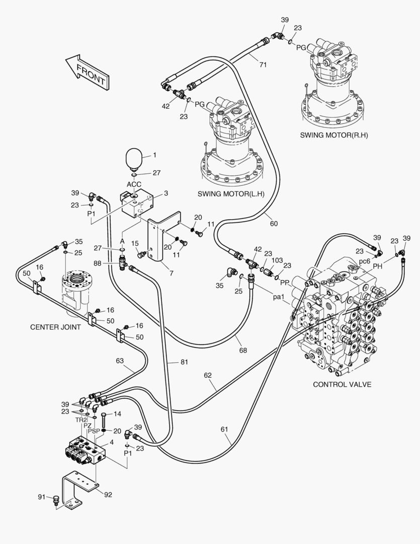 ТРУБОПРОВОД СЕРВОУПРАВЛЕНИЯ(3)