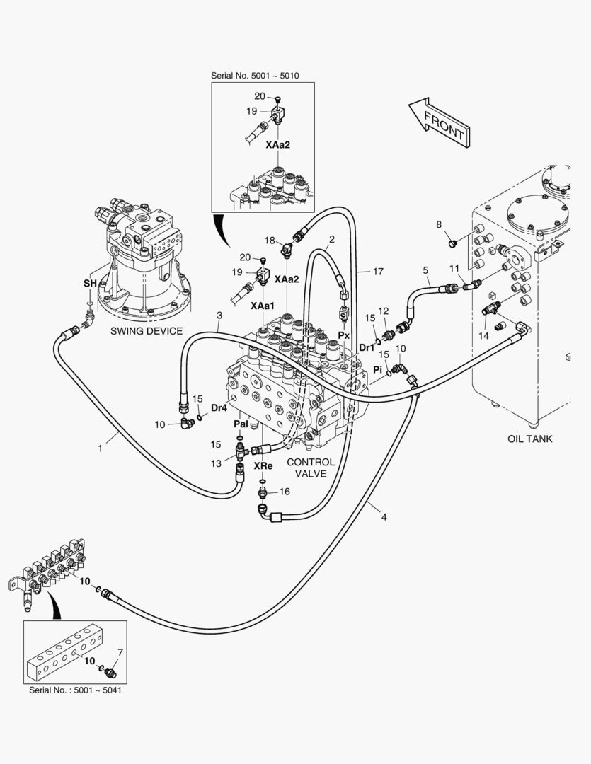 ТРУБОПРОВОД СЕРВОУПРАВЛЕНИЯ(6)
