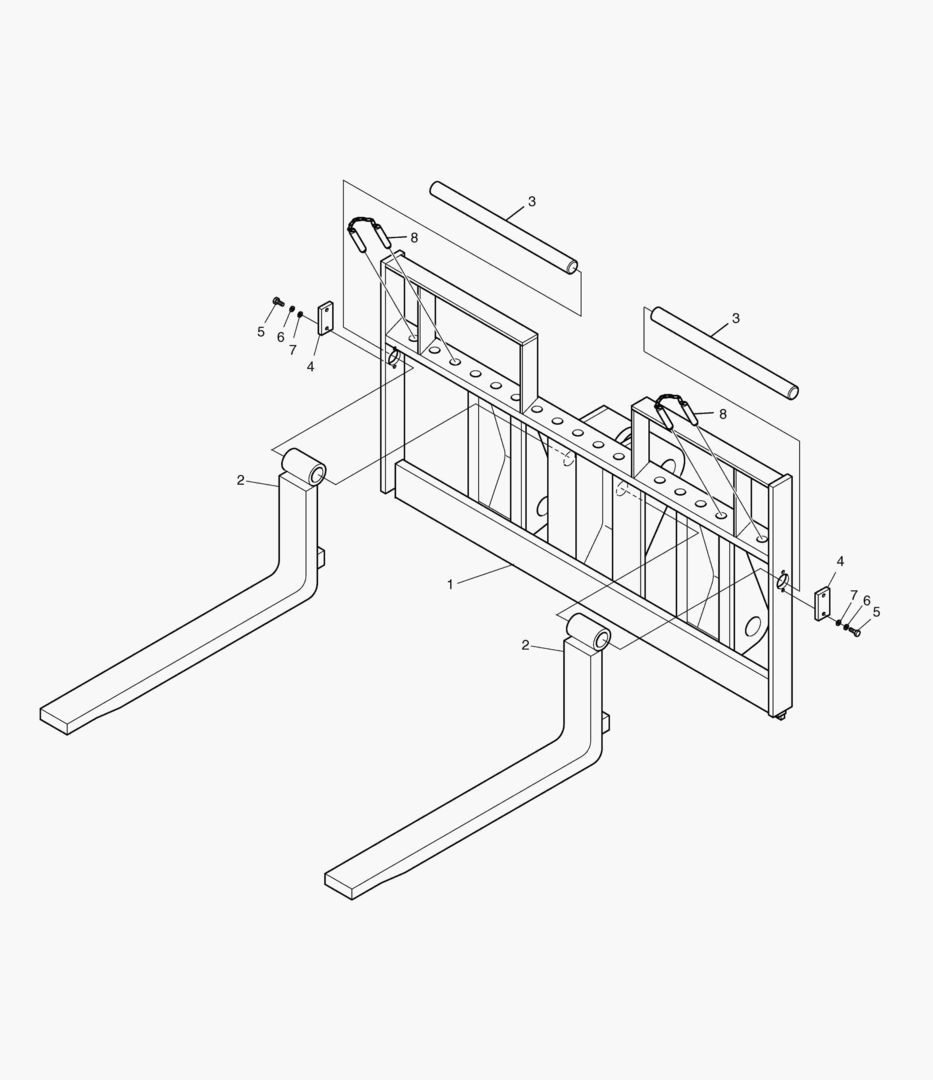 ПАЛЛЕТНЫЕ ВИЛЫ В СБОРЕ