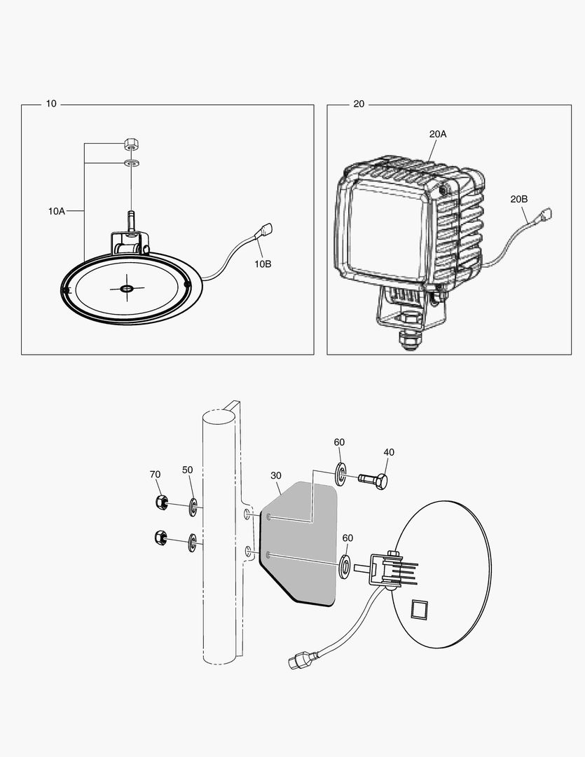 G500-34 WORKING LIGHT