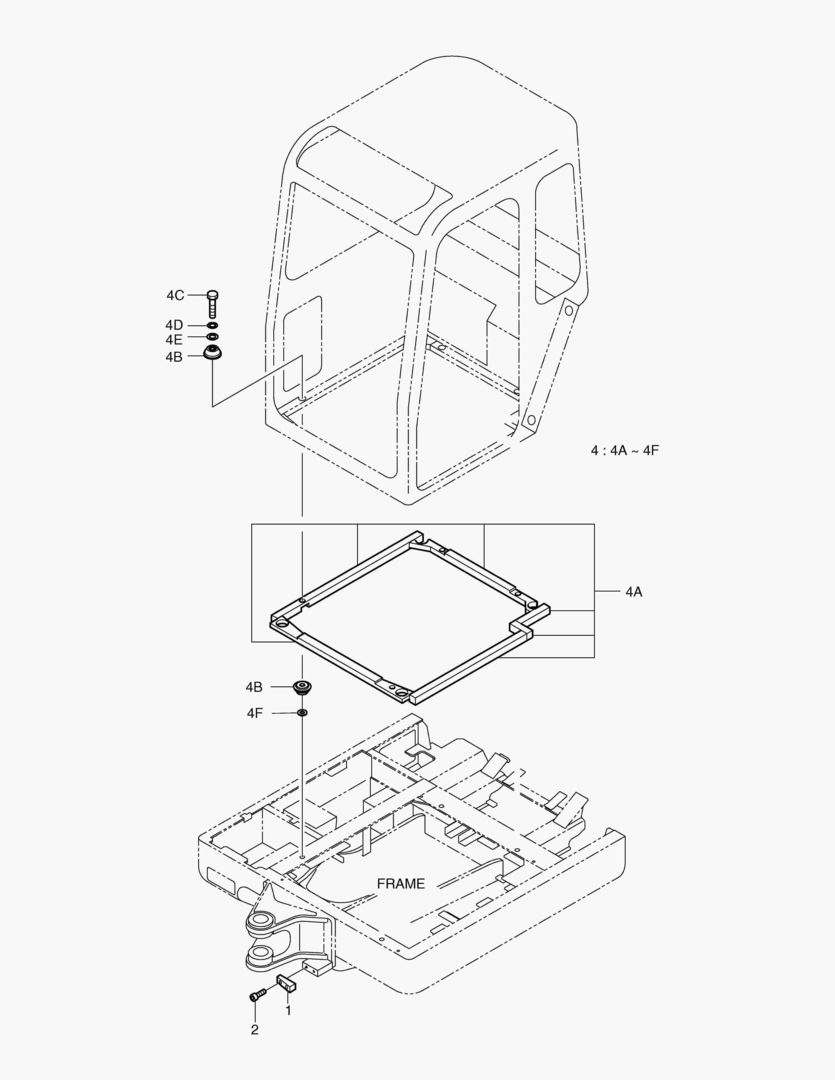 УСТАНОВКА КАБИНЫ