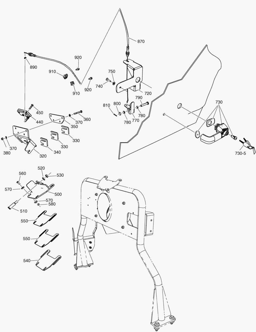 G300-20 BONNET LOCKING DEVICE