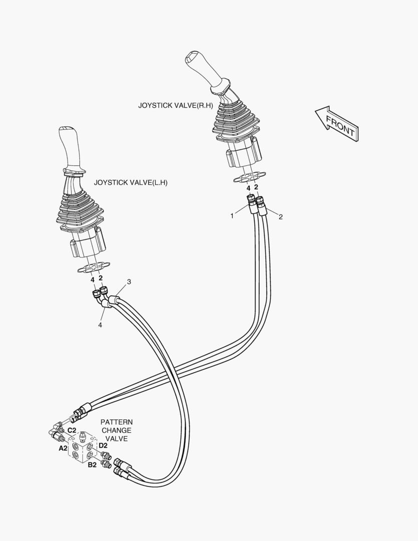 ТРУБОПРОВОД СЕРВОУПРАВЛЕНИЯ - ИЗМЕНЕНИЕ РЕЖИМА(1)