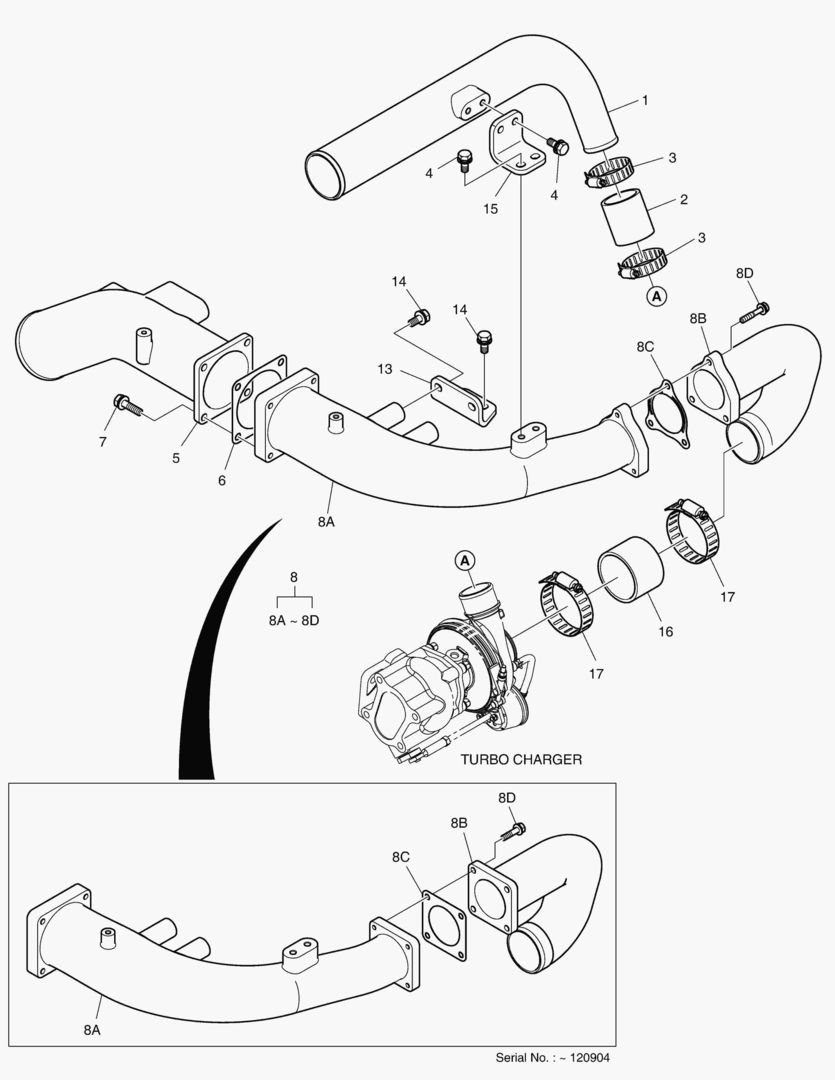 ТРУБА ВОЗДУХОЗАБОРНИКА