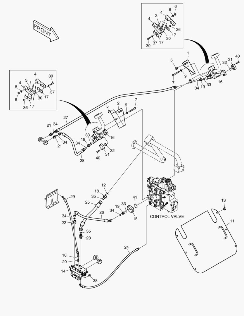 РЕКУЛИРУЮЩИЙ КЛАПАН ТРУБОПРОВОДА - 3-Й КАТУШКИ