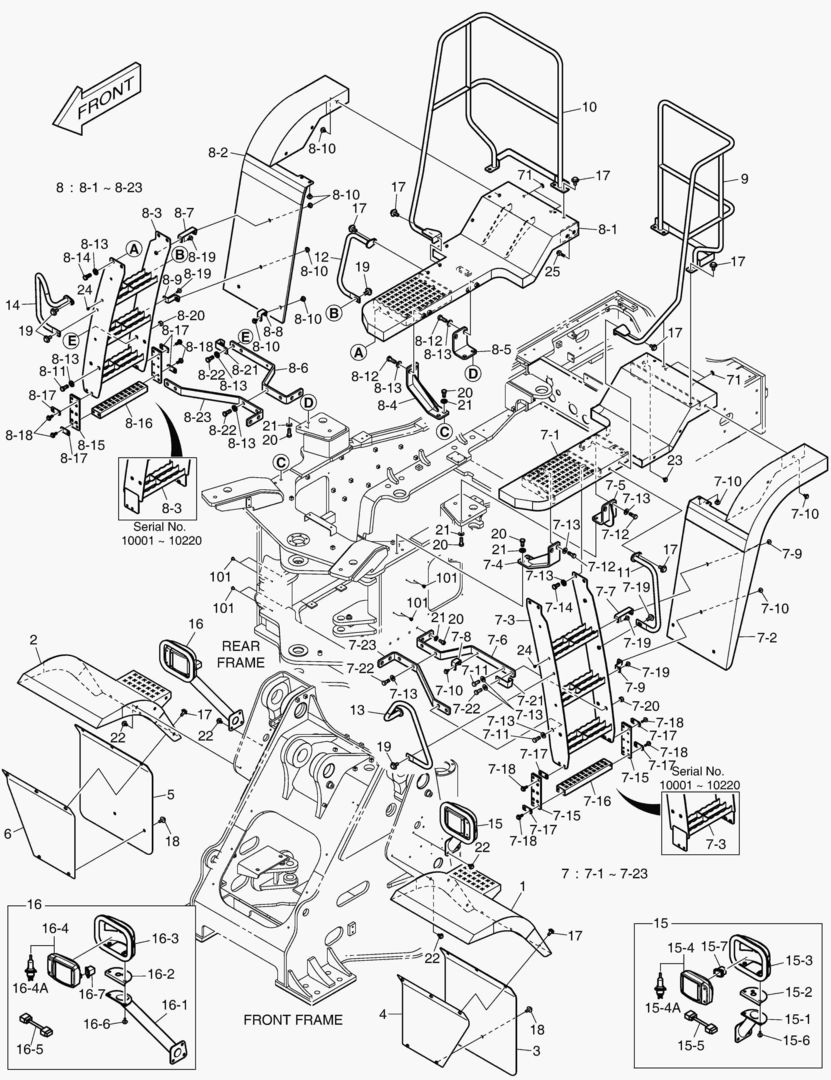 1430 FENDER & LADDER