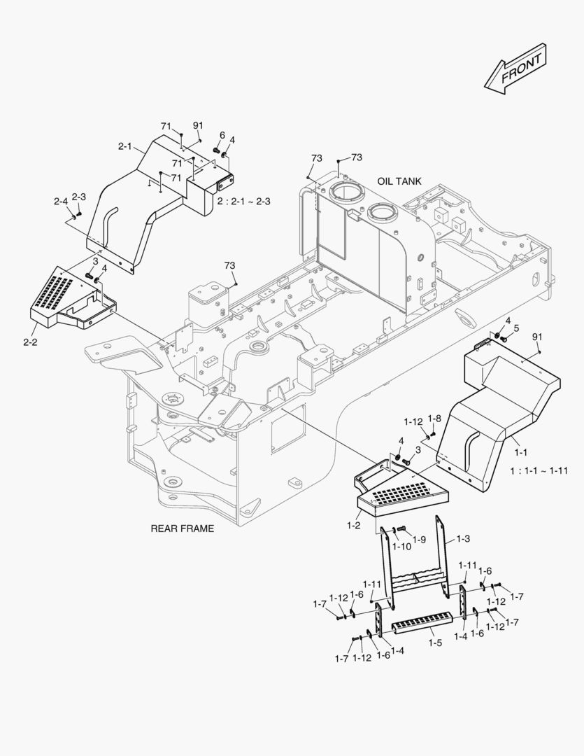 1550 FENDER & LADDER
