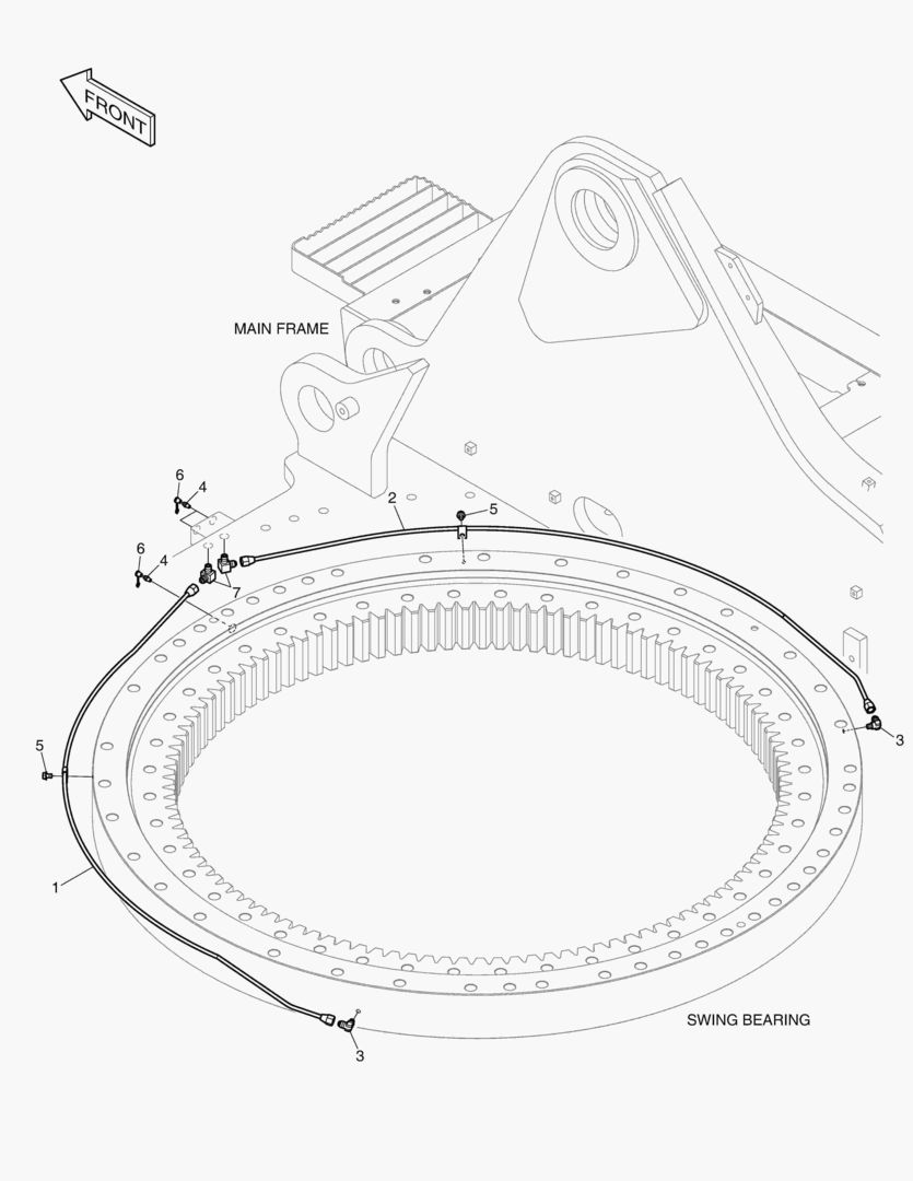 ТРУБОПРОВОД СМАЗОЧНОЙ СИСТЕМЫ