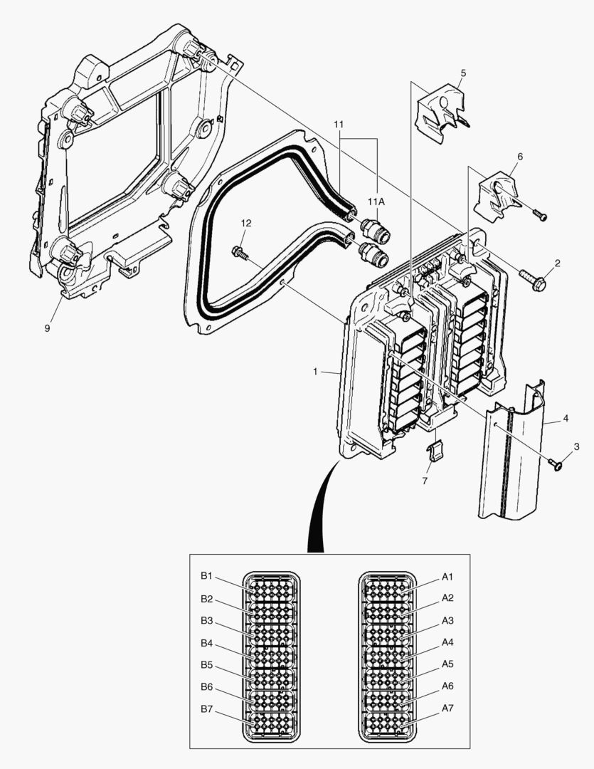 G011-390 ELECTRONIC CONTROL UNIT