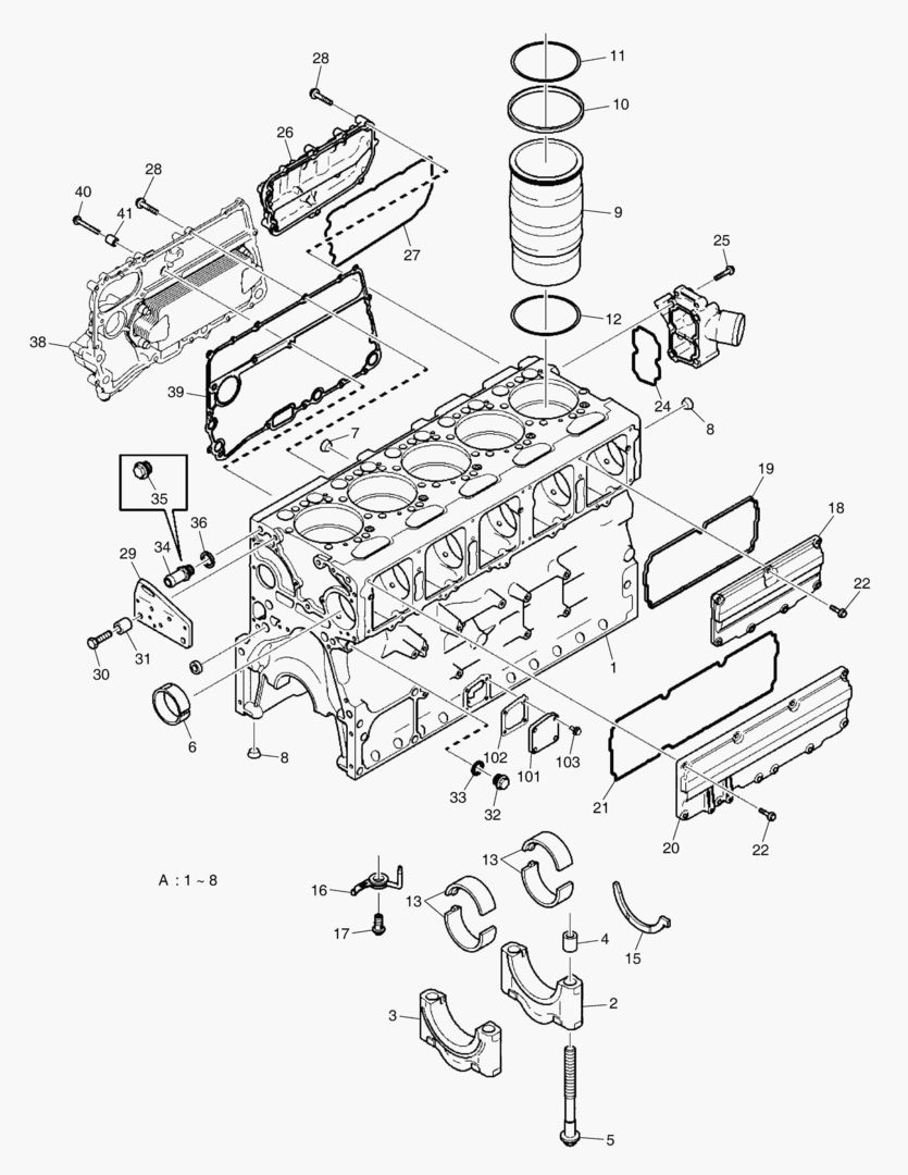 БЛОК ЦИЛИНДРОВ