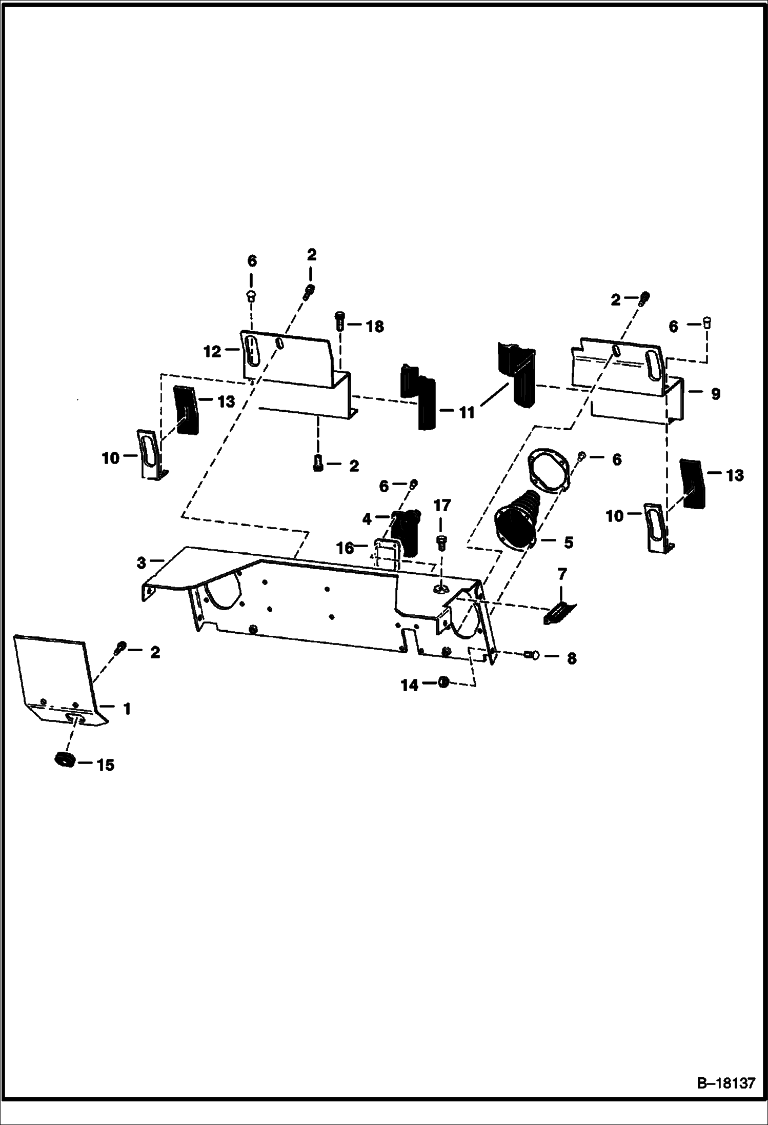 Схема ПАНЕЛИ (СЕРИЙНЫЙ НОМЕР 12489 И ВЫШЕ)