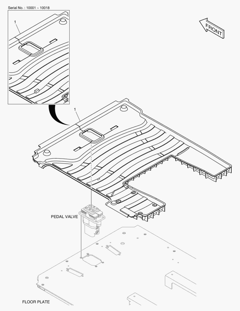 6890 FLOOR MAT - EXTINGUISHER