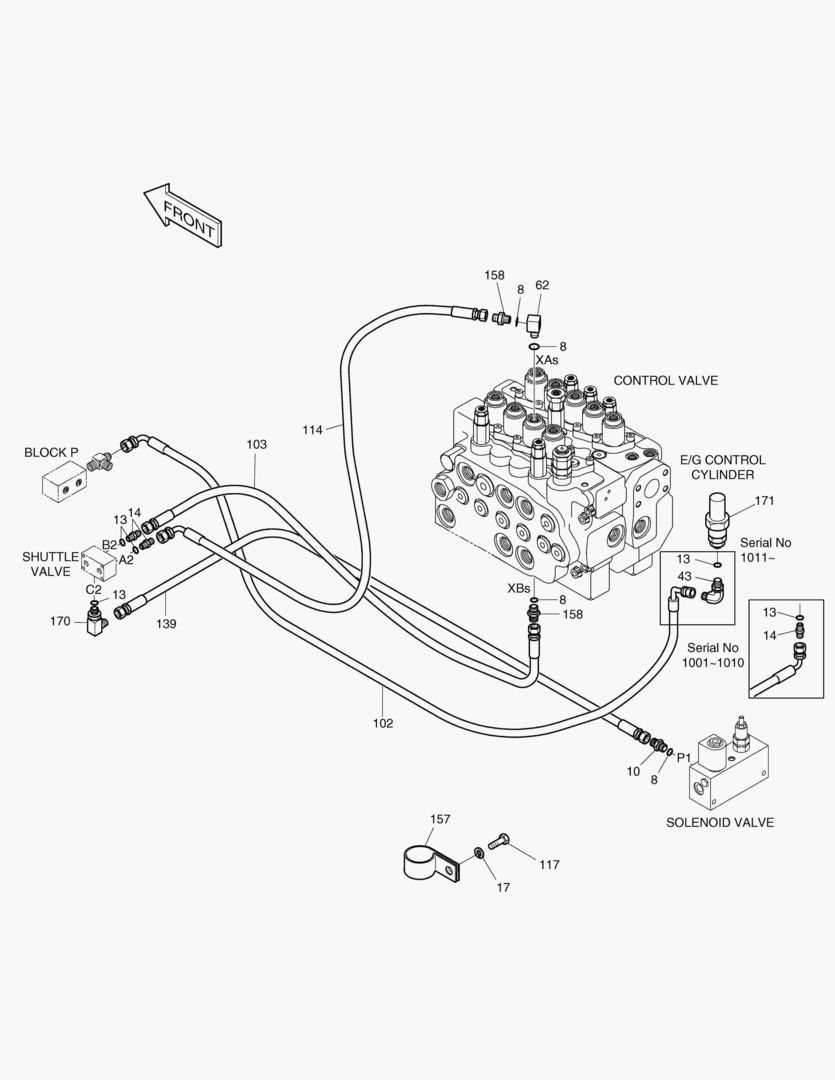 ТРУБОПРОВОД СЕРВОУПРАВЛЕНИЯ(8)