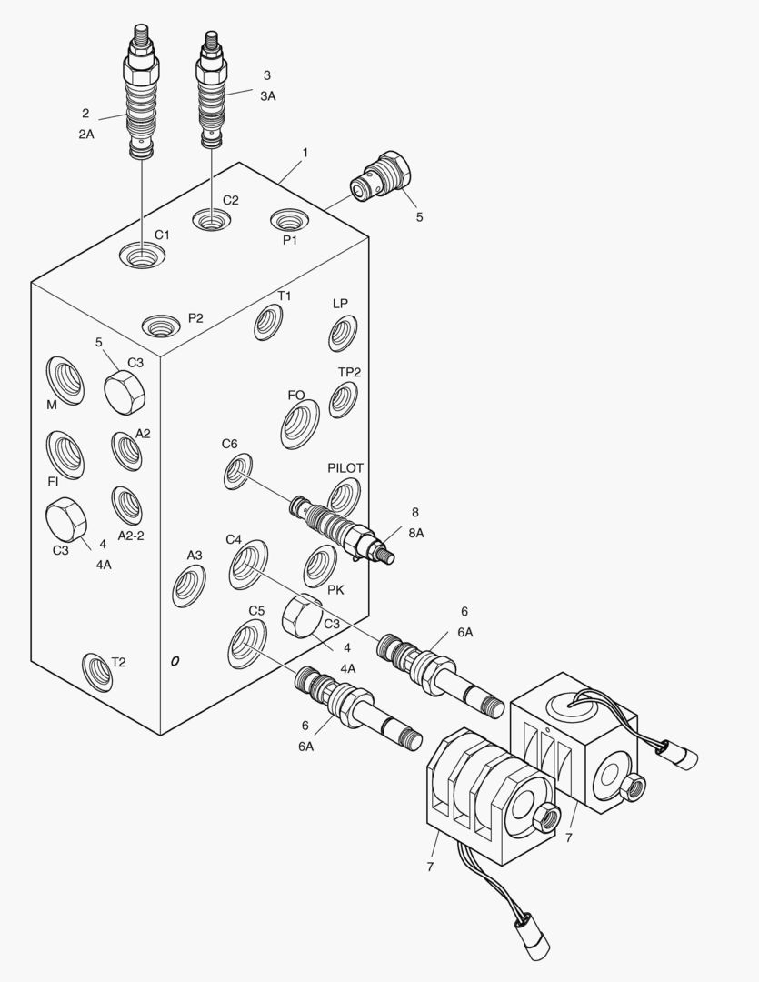 3460 BRAKE & PILOT SUPPLY VALVE [5001~5025]