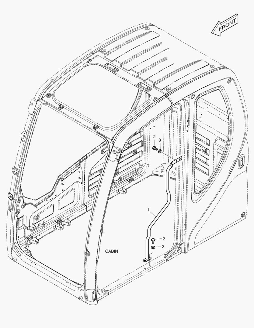 РУКОЯТКА - КАБИНА