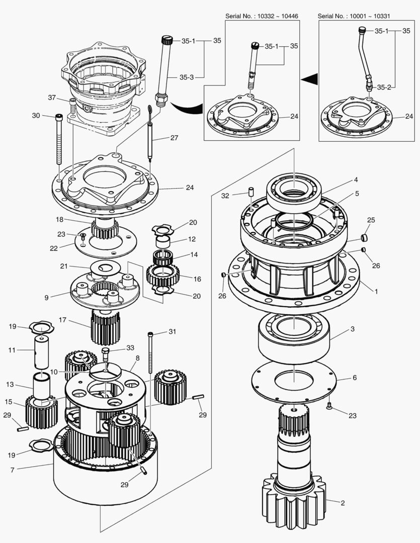 ПОВОРОТНАЯ ПОНИЖАЮЩАЯ ПЕРЕДАЧА