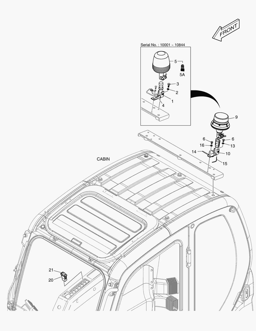 6820 ROTATING BEACON