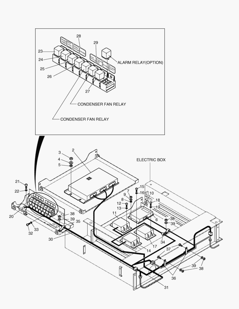 ЭЛЕКТРОШКАФ В СБОРЕ(2)-ЭЛЕКТРИЧЕСКИЕ ЗАПЧАСТИ
