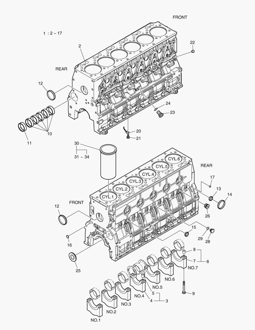 БЛОК ЦИЛИНДРОВ