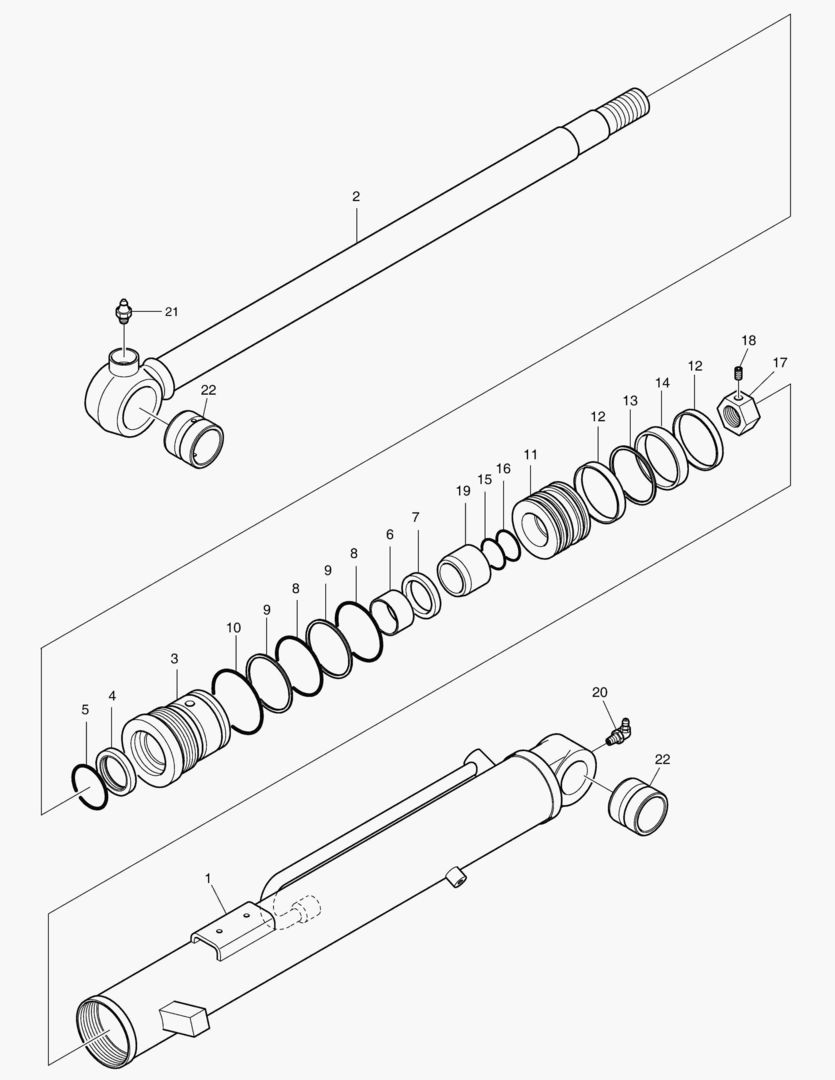 ЦИЛИНДР РУКОЯТИ - ГИДРОЗАМОК