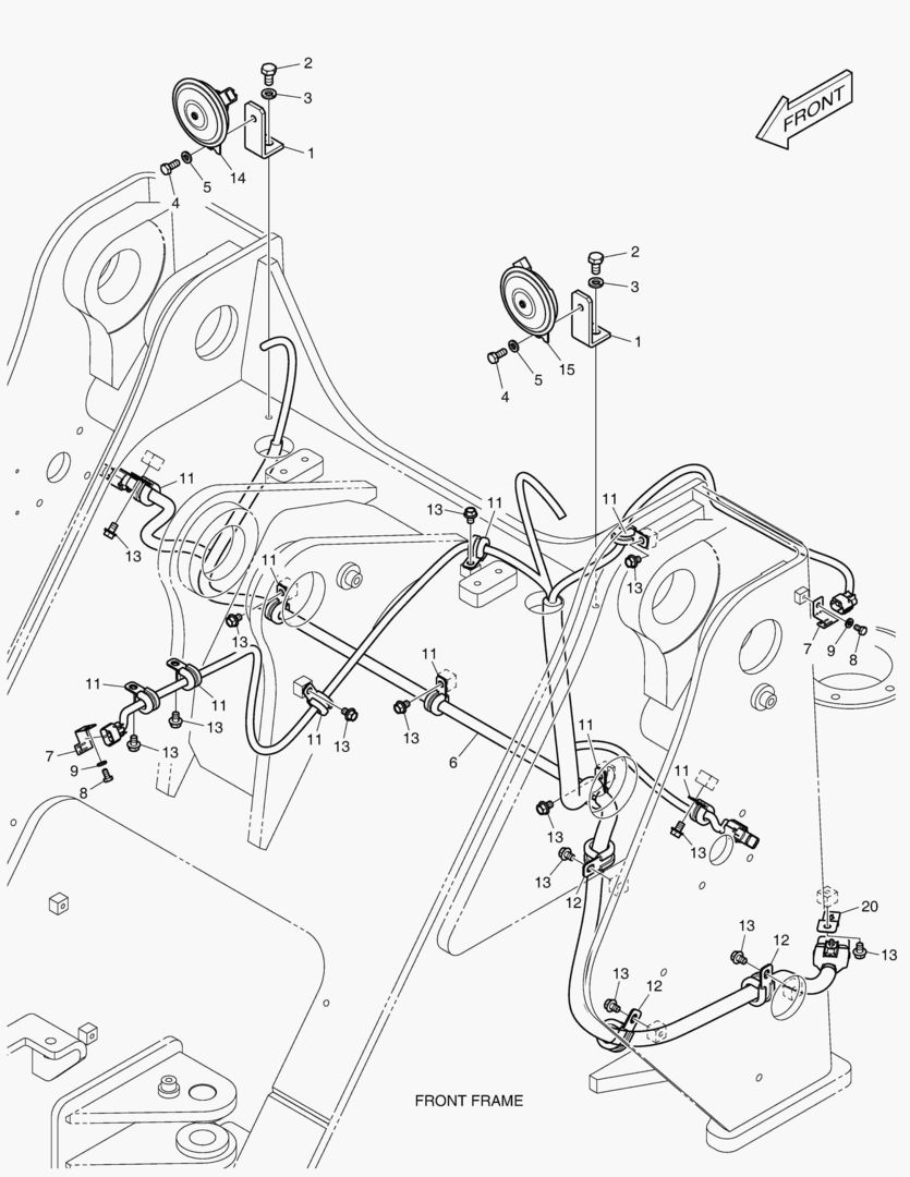 ЭЛЕКТРИЧЕСКИЕ ЗАПЧАСТИ - ФРОНТАЛЬНЫЙ