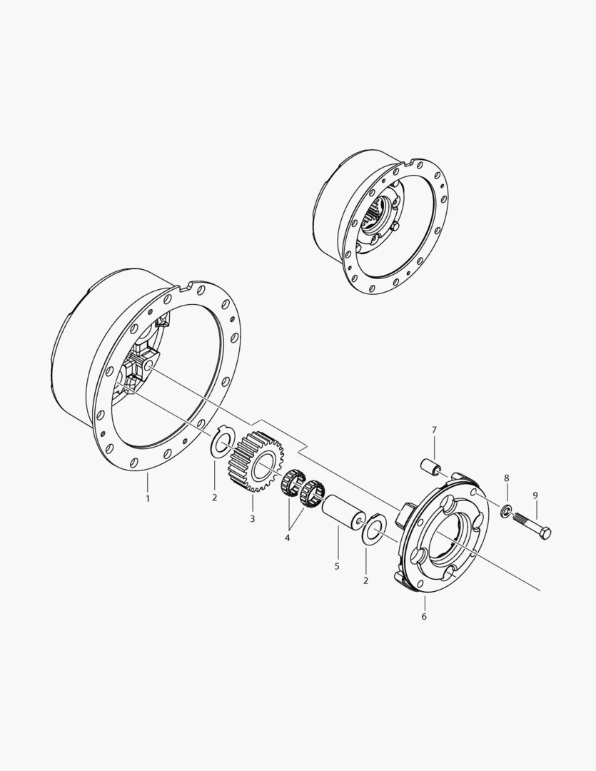 G250-33 PLANETARY GEAR DRIVE ASS`Y [7X1248~]