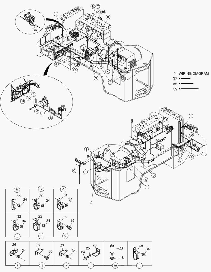 ЭЛЕКТРОПРОВОДКА(4) - СОПРЯЖЕННЫЕ ДЕТАЛИ