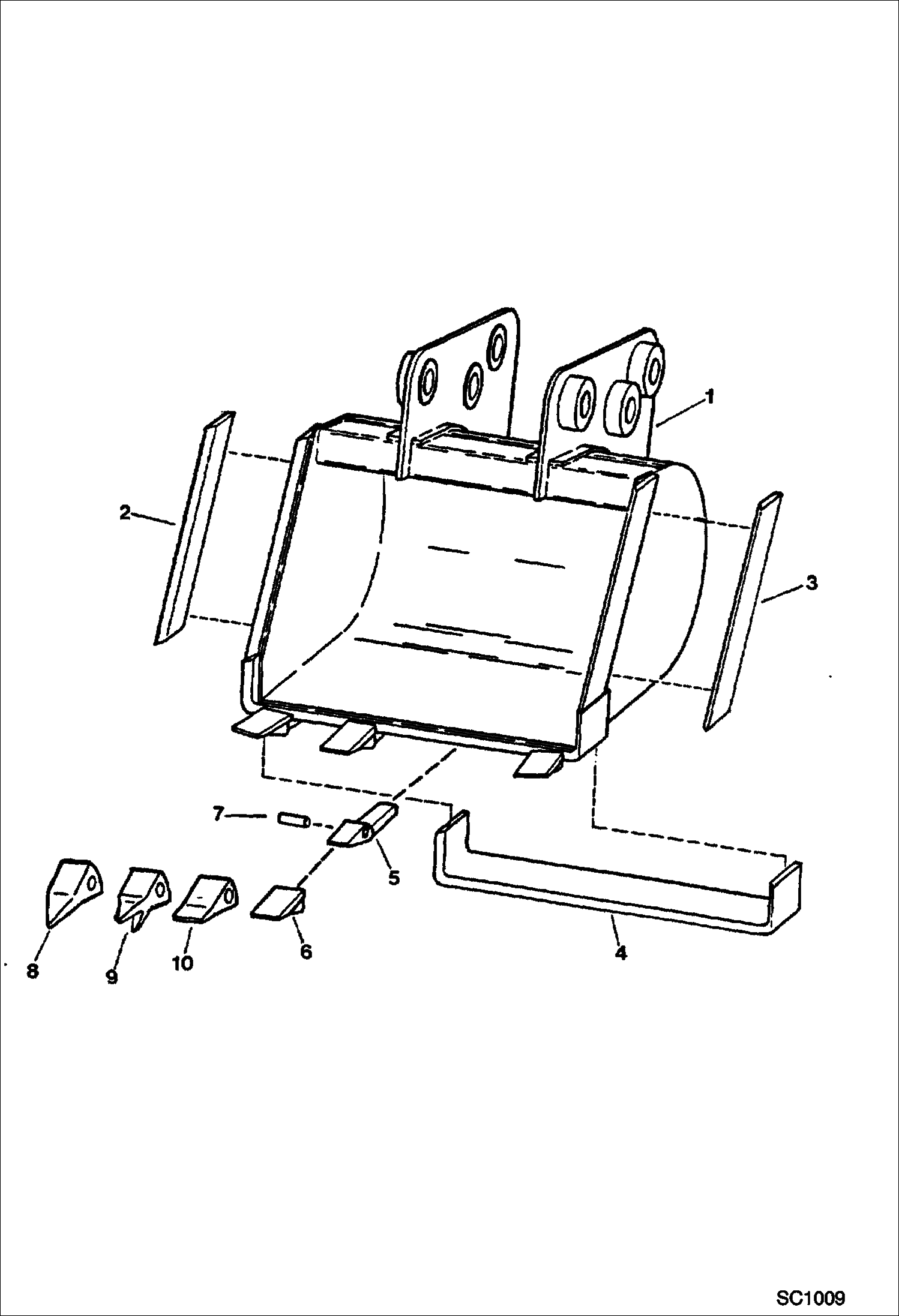КОВШ (BOBCAT)(116)